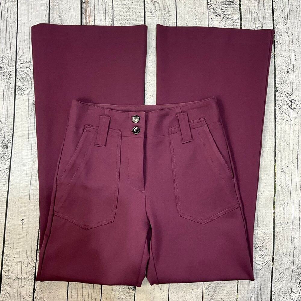 MAEVE By Anthropologie The Naomi Wide Leg Flare Pants